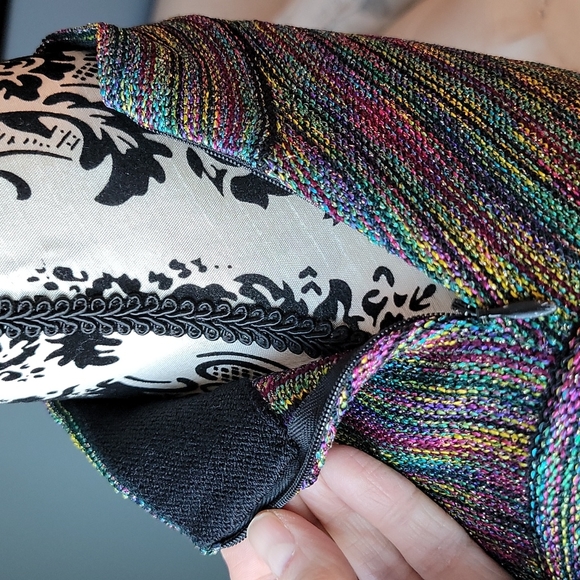 St. John colorful sparkly high neck tank top - Picture 6 of 11